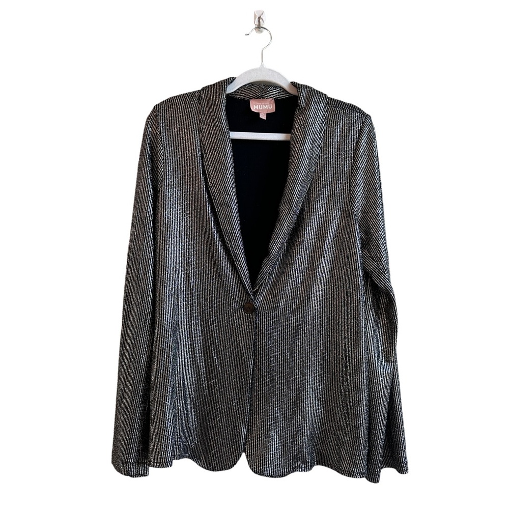 Show Me Your Mumu Shimmer Blazer